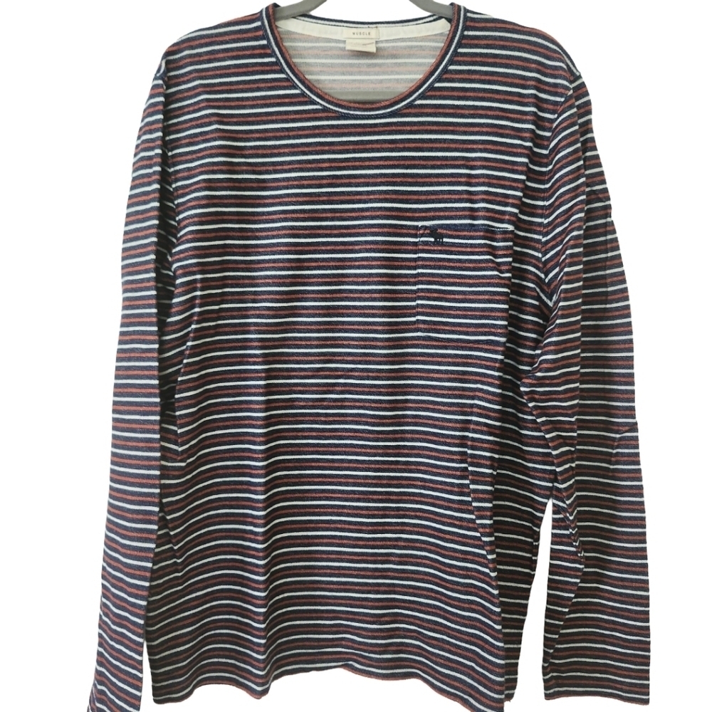Abercrombie‎ & Fitch Long Sleeve Shirt Men's Size XXL